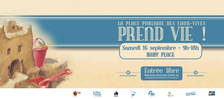 Journée festive le samedi 16 septembre de 9h00 à 18h00 à Baby Plage Journée festive le samedi 16 septembre de 9h00 à 18h00 à Baby Plage