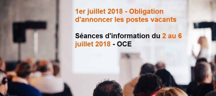 Recruteurs, venez vous informer à l'OCE ! 