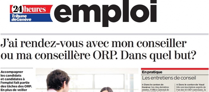 J'ai rendez-vous avec mon conseiller ou ma conseillère ORP. Dans quel but ?