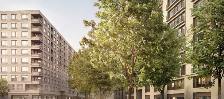 © Losinger Marazzi SA Les Vernets - espaces publics © Losinger Marazzi SA