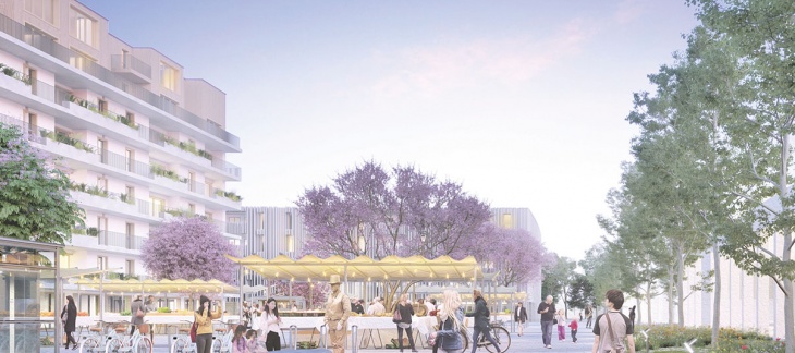 Place du Marché - Projet lauréat pièce A4 © CCHE LAUSANNE SA Place du Marché - Projet lauréat pièce A4 © CCHE LAUSANNE SA