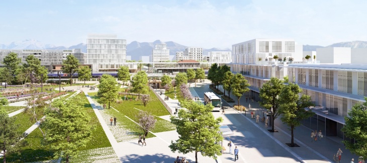 Parvis nord © Gautier & Conquet Parvis nord © Gautier & Conquet