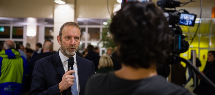 Thierry Apothéloz, conseiller d'Etat chargé du département de la cohésion sociale Thierry Apothéloz, conseiller d'Etat chargé du département de la cohésion sociale