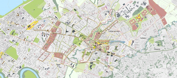 Plan guide du grand projet Chêne-Bourg - Chêne-Bougeries