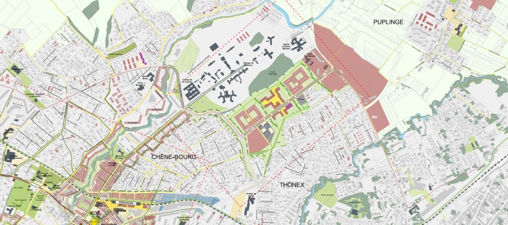 Plan guide du grand projet Communaux d'Ambilly Plan guide du grand projet Communaux d'Ambilly