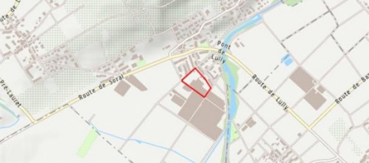 Plan de situation Lully Chambert Plan de situation Lully Chambert
