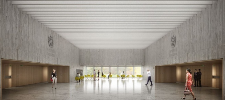 Foyer central / © OMS et BBK Architekten Foyer central / © OMS et BBK Architekten