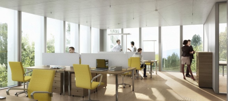Bureaux / © OMS et BBK Architekten Bureaux / © OMS et BBK Architekten