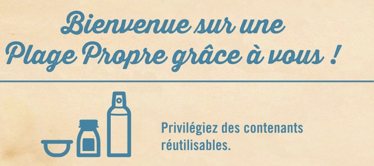 Plage Publique des Eaux Vives Propre