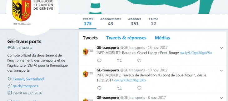 Twitter Ge-transports Twitter Ge-transports