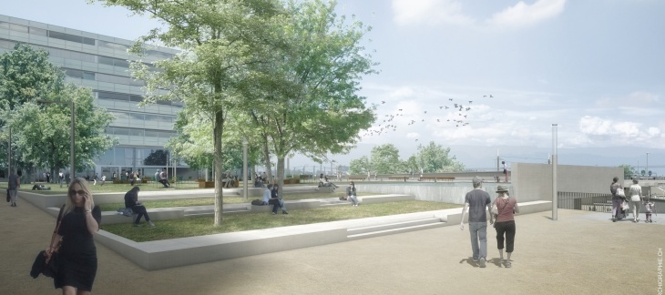 Place haute © Bureau MSV & Archigraphie Place haute © Bureau MSV & Archigraphie