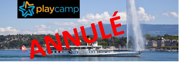 Annulation Playcamp 2020