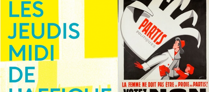 jeudi midi de l'affiche et affiche de Noël Fontanet
