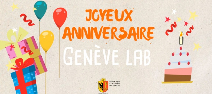 Joyeux anniversaire Genève Lab !