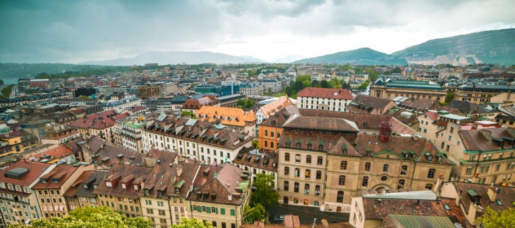 Vue de Genève