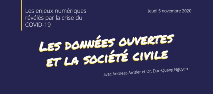 Les données ouvertes et la société civile