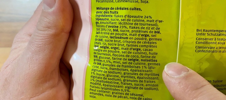 Déclaration correcte des allergènes, mais la vigilance reste nécessaire