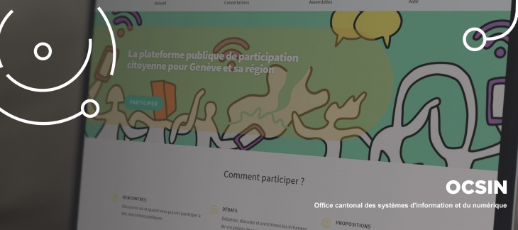 Participer.ge.ch, la plateforme publique de participation citoyenne 