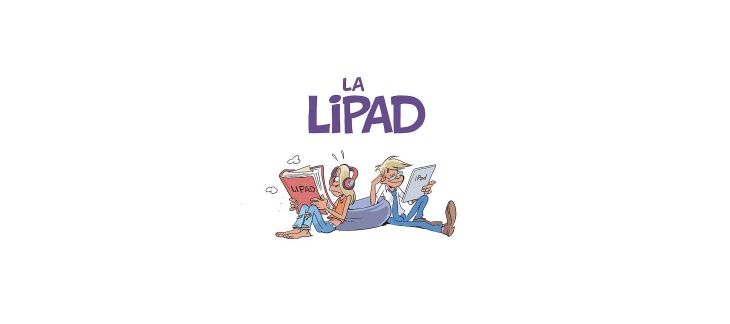 Publications - Illustration tirée de la BD LIPAD, dessin Eric Buche