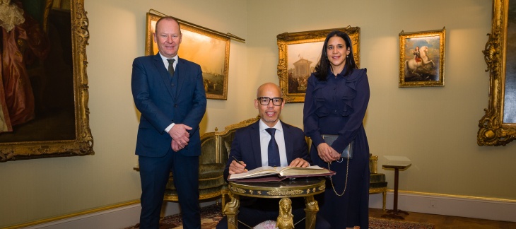 Visite de courtoisie de S.E. Monsieur José Sánchez-Fung, Ambassadeur de la République dominicaine en Suisse