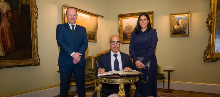 Visite de courtoisie de S.E. Monsieur José Sánchez-Fung, Ambassadeur de la République dominicaine en Suisse