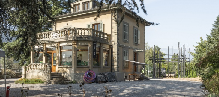 Villa du jardin alpin. Photo : Pierre Marmy / Patrimoine suisse