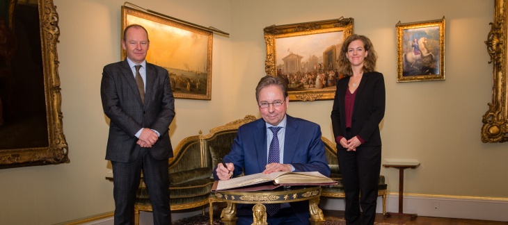 Visite de courtoisie de S.E. Monsieur Marc Bichler, représentant permanent du Grand-Duché du Luxembourg auprès de l'ONU à Genève