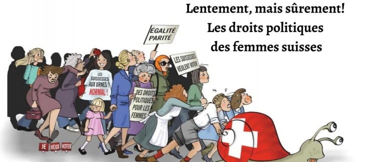 couverture BD de Gendering & Mautienne Prod sur les droits politiques des femmes suisses