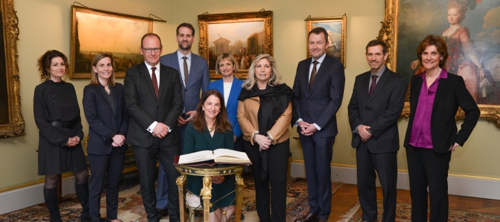 Déjeuner de courtoisie en l'honneur de S.E. Madame l'Ambassadrice Bathsheba Nell Crocker, représentante permanente des Etats-Unis d'Amérique auprès de l'ONU à Genève