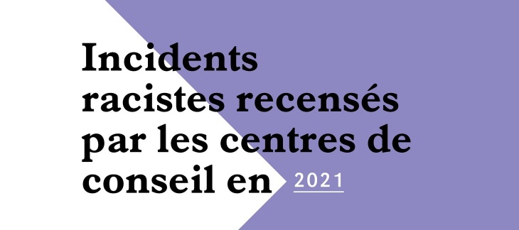 Incidents racistes en 2021