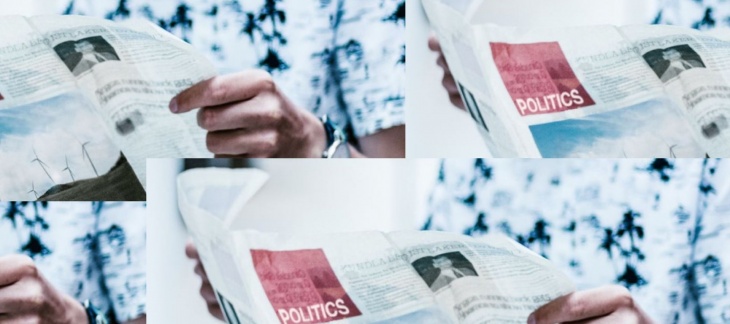 femme lecture journal