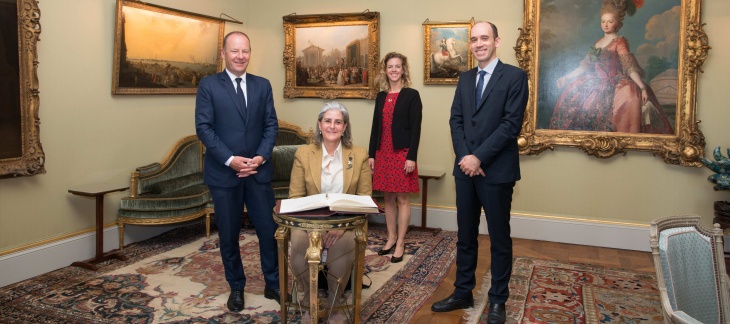 Visite de courtoisie de S.E. Madame María Celsa Nuño García, ambassadrice d'Espagne en Suisse