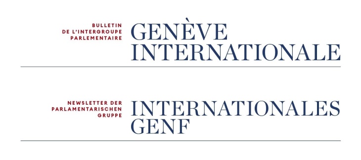 Bulletin de l'intergroupe parlementaire Genève internationale