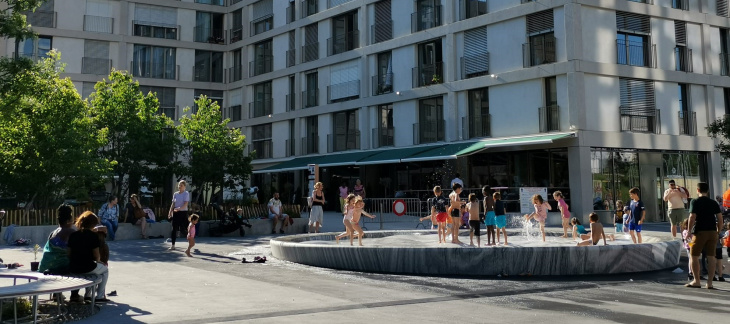 Fontaine Place de Pont-Rouge