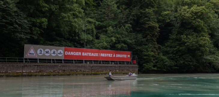 Rappel des dangers de la descente du Rhône