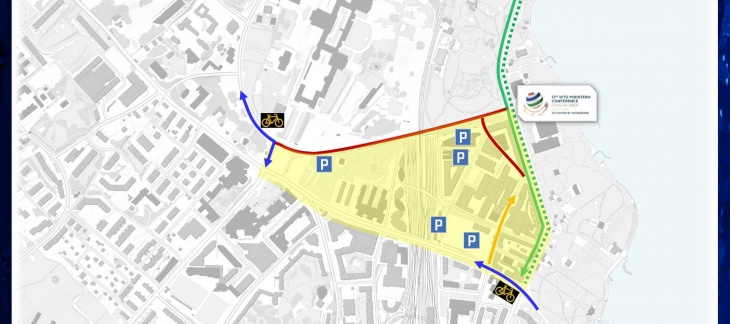 Plan des restrictions de circulation 