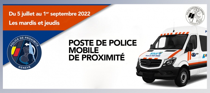 Poste de police mobile de proximité