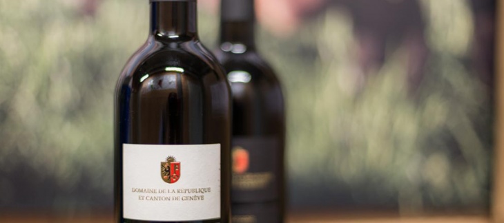 Etiquette de vin du Domaine de la Röpublique et cnaton de Genève