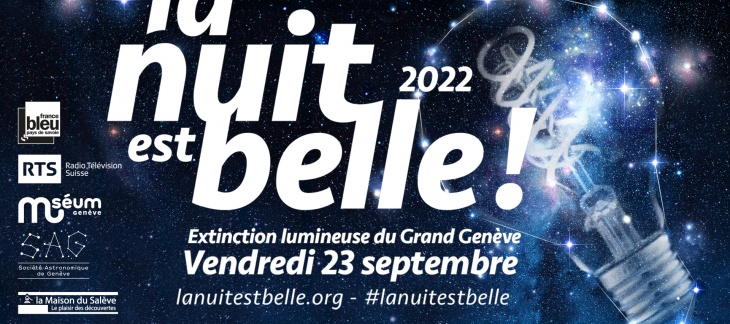 Affiche la nuit est belle 2022