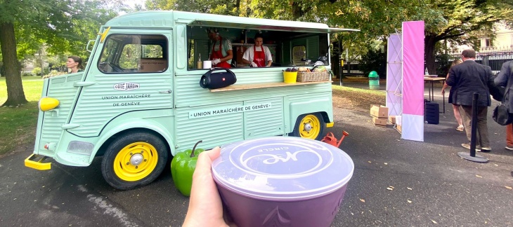 Conférence de presse Parc des Bastions - Food Truck "Côté jardin"