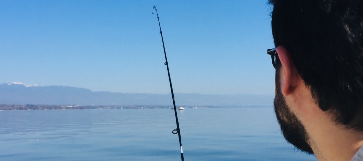 Pêche sur le Léman