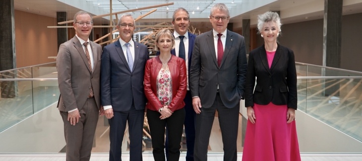 Les membres du Comité de la Conférence des chefs des départements cantonaux de l'économie publique (CDEP)