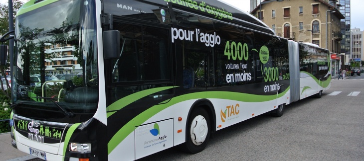 Bus de haut niveau de service (BHNS) à Annemasse Agglo