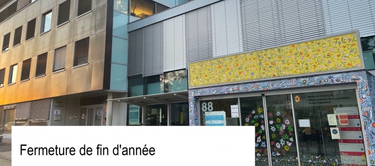 Fermeture fin d'année - OCPM /CCB
