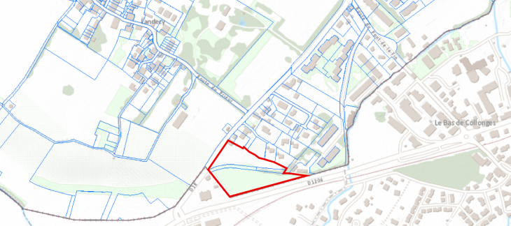 Localisation du projet de quartier Localisation du projet de quartier