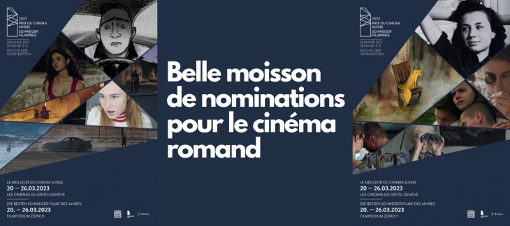 Belle moisson de nominations pour le cinéma romand 