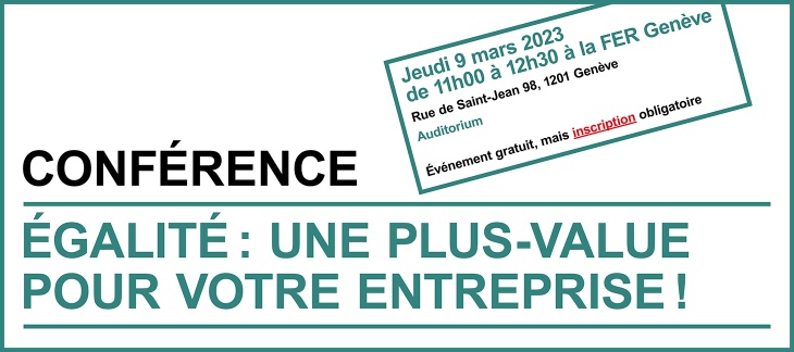 titre conférence Egalité : une plus-value pour votre entreprise!