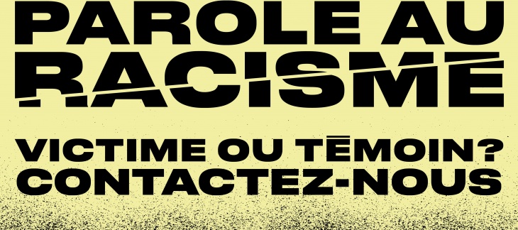 Coupons la parole au racisme !