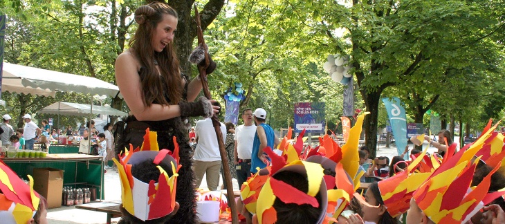 Fête des écoles au parc des Bastions, mercredi 28 juin 2023