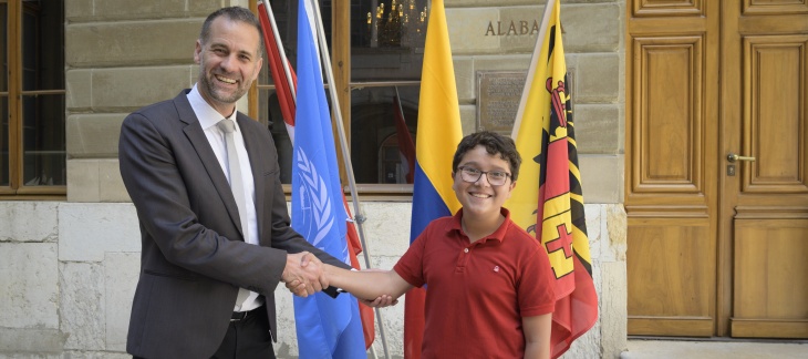 Visite de Monsieur Francisco Vera, activiste colombien de l'action climatique